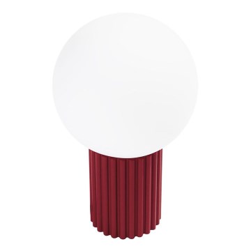 Laualamp HALO 1xG9/8W/230V d. 12 cm punane
