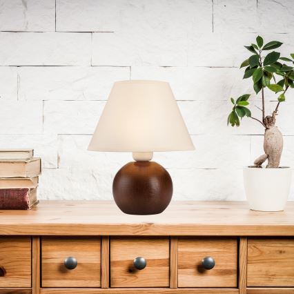 Laualamp JUTA 1xE27/60W/230V pöök - FSC sertifitseeritud