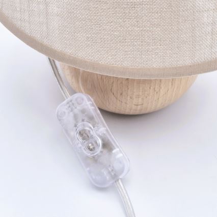 Laualamp JUTA 1xE27/60W/230V pöök