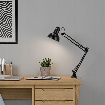 Laualamp klambriga 1xE27/60W/230V must