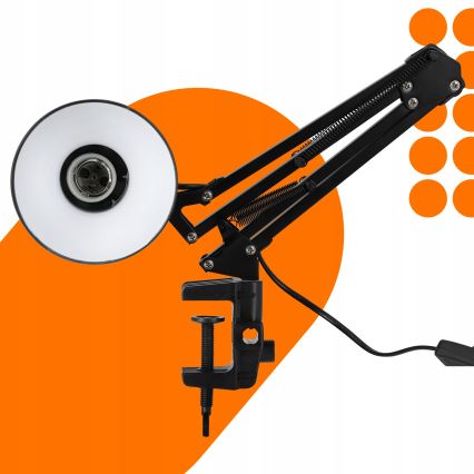 Laualamp klambriga 1xE27/60W/230V must