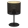 Laualamp LOFT SHADE 1xE27/60W/230V diameeter 18 cm must/kuldne