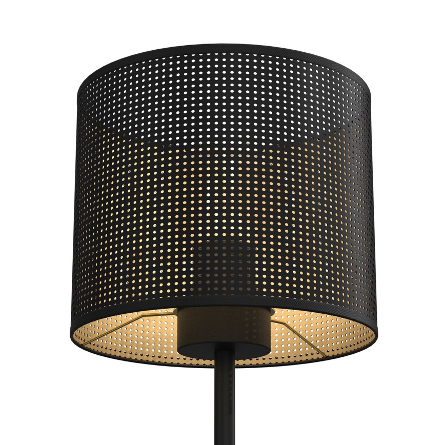 Laualamp LOFT SHADE 1xE27/60W/230V diameeter 18 cm must/kuldne