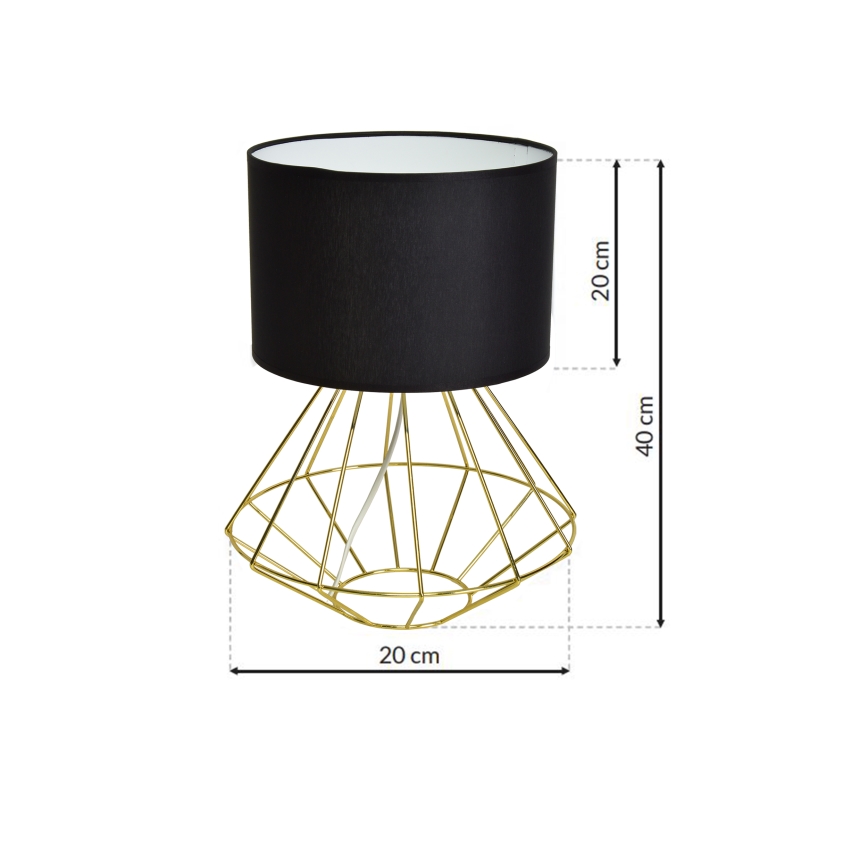 Laualamp LUPO 1xE27/60W/230V