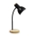 Laualamp MARMA 1xE27/60W/230V must/kummipuu