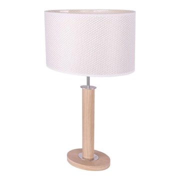 Laualamp MERCEDES 1xE27/40W/230V 60 cm kreemjas/tamm