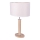 Laualamp MERCEDES 1xE27/40W/230V 60 cm kreemjas/tamm