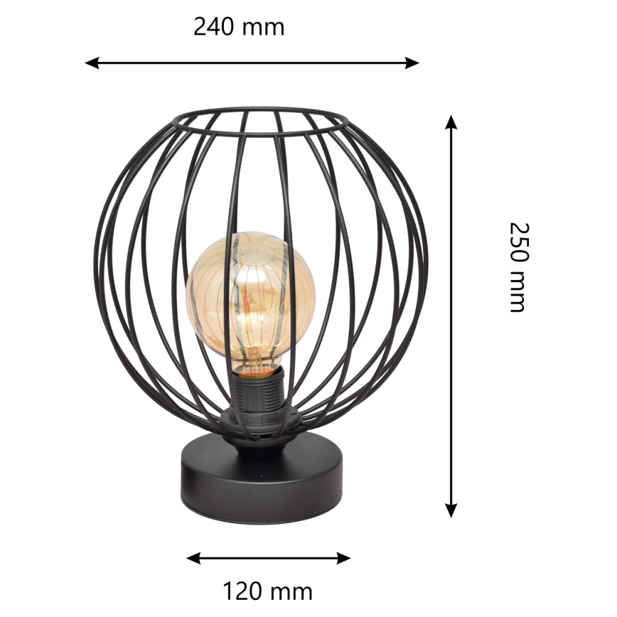 Laualamp MERCURE 1xE27/15W/230V must