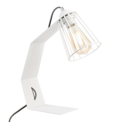 Laualamp NANDO 1xE27/15W/230V valge