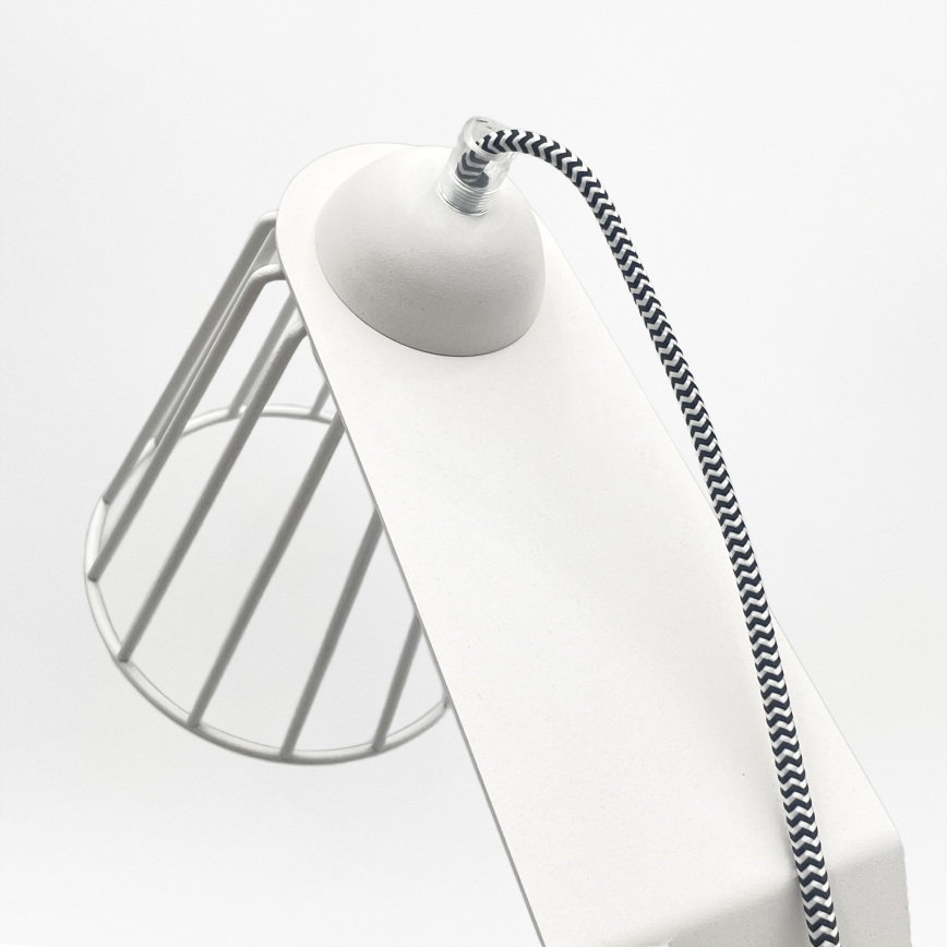 Laualamp NANDO 1xE27/15W/230V valge