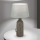Laualamp ORCHID 1xE27/40W/230V keeramika pruun/hall