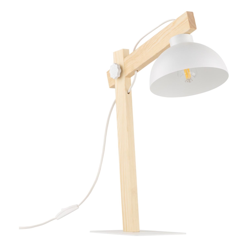 Laualamp OSLO 1xE27/15W/230V mänd/valge