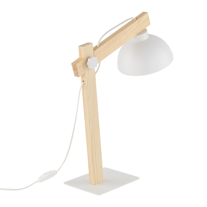 Laualamp OSLO 1xE27/15W/230V mänd/valge