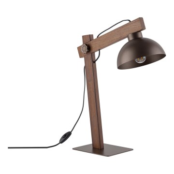 Laualamp OSLO 1xE27/15W/230V pähkel/pruun