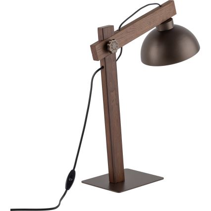 Laualamp OSLO 1xE27/15W/230V pähkel/pruun
