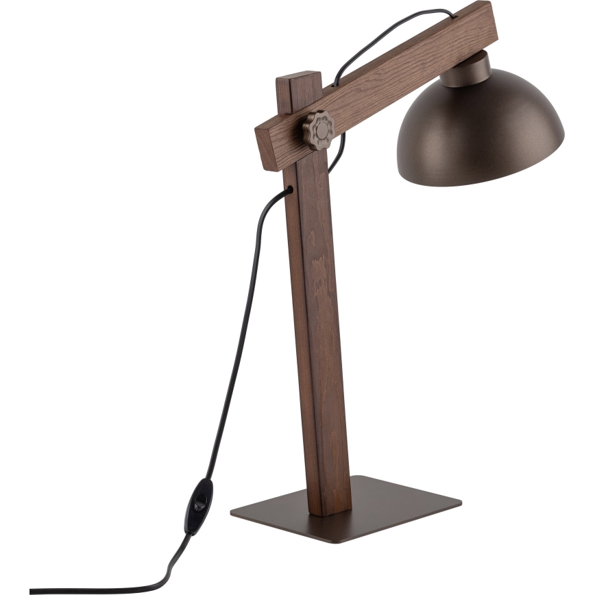 Laualamp OSLO 1xE27/15W/230V pähkel/pruun
