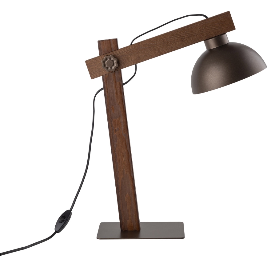 Laualamp OSLO 1xE27/15W/230V pähkel/pruun