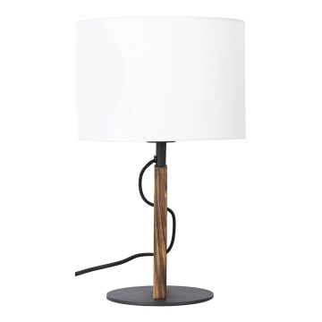 Laualamp PINUS 1xE27/40W/230V valge/puit