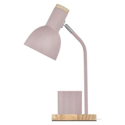 Laualamp POPPY 1xE27/25W/230V roosa