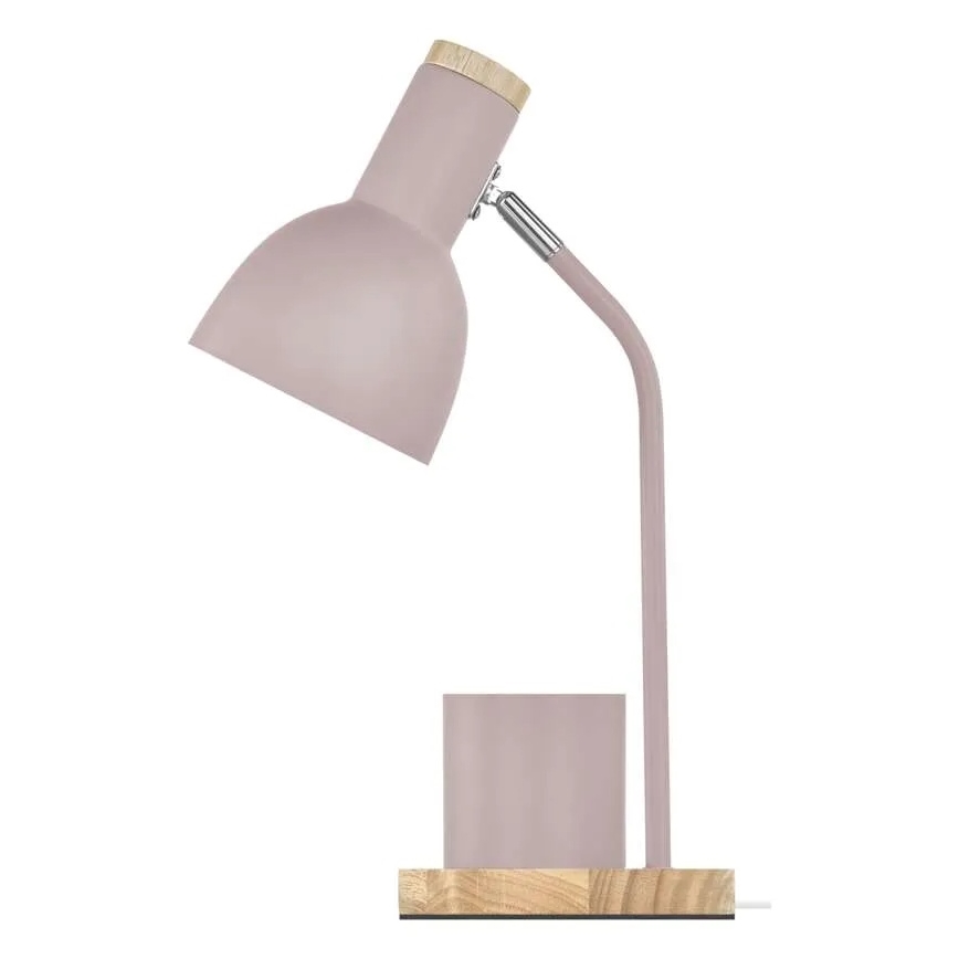 Laualamp POPPY 1xE27/25W/230V roosa