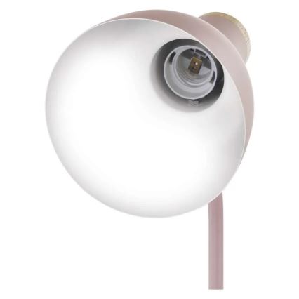 Laualamp POPPY 1xE27/25W/230V roosa