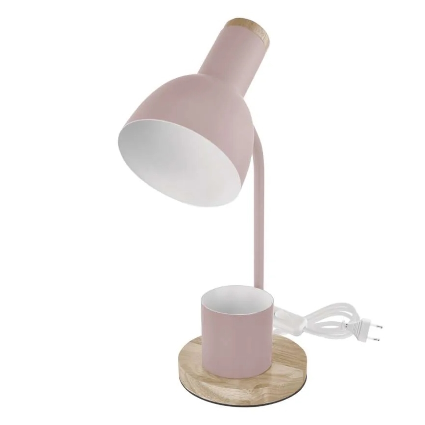 Laualamp POPPY 1xE27/25W/230V roosa