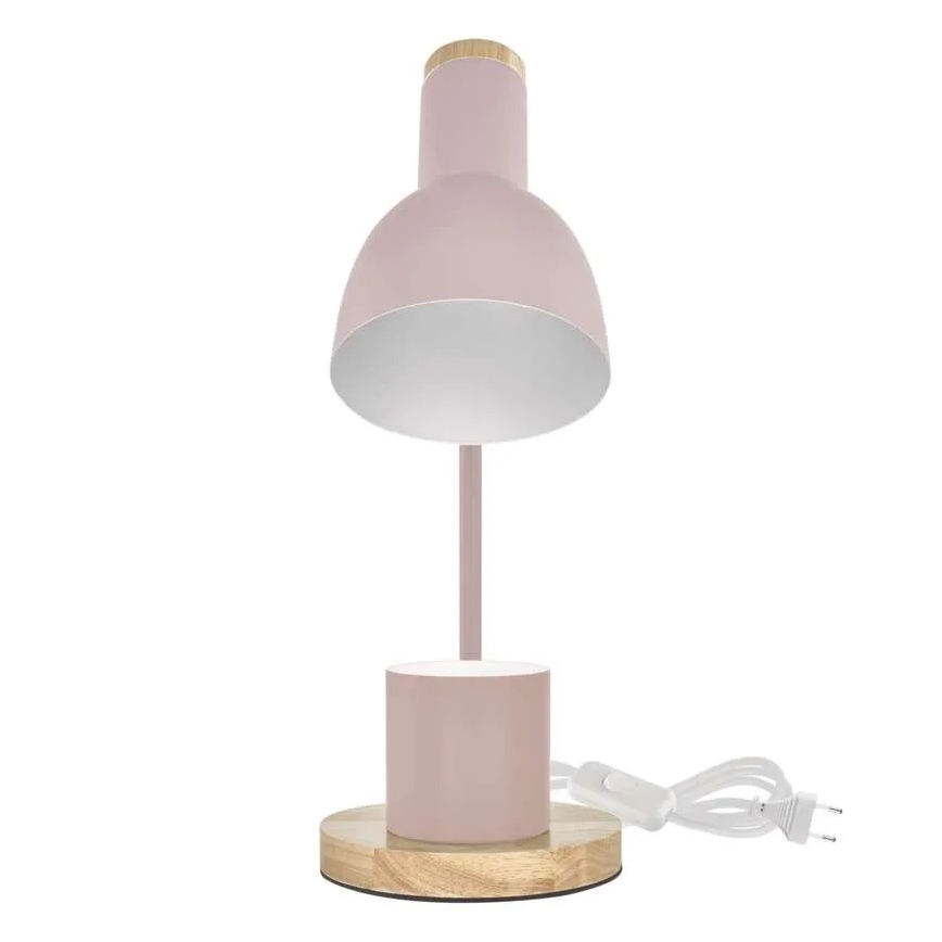 Laualamp POPPY 1xE27/25W/230V roosa