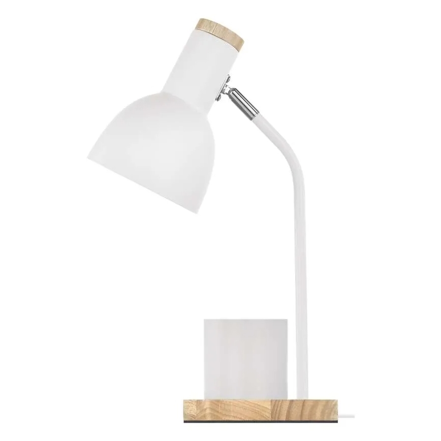 Laualamp POPPY 1xE27/25W/230V valge