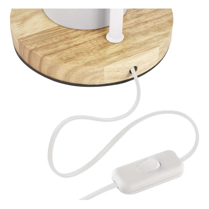 Laualamp POPPY 1xE27/25W/230V valge