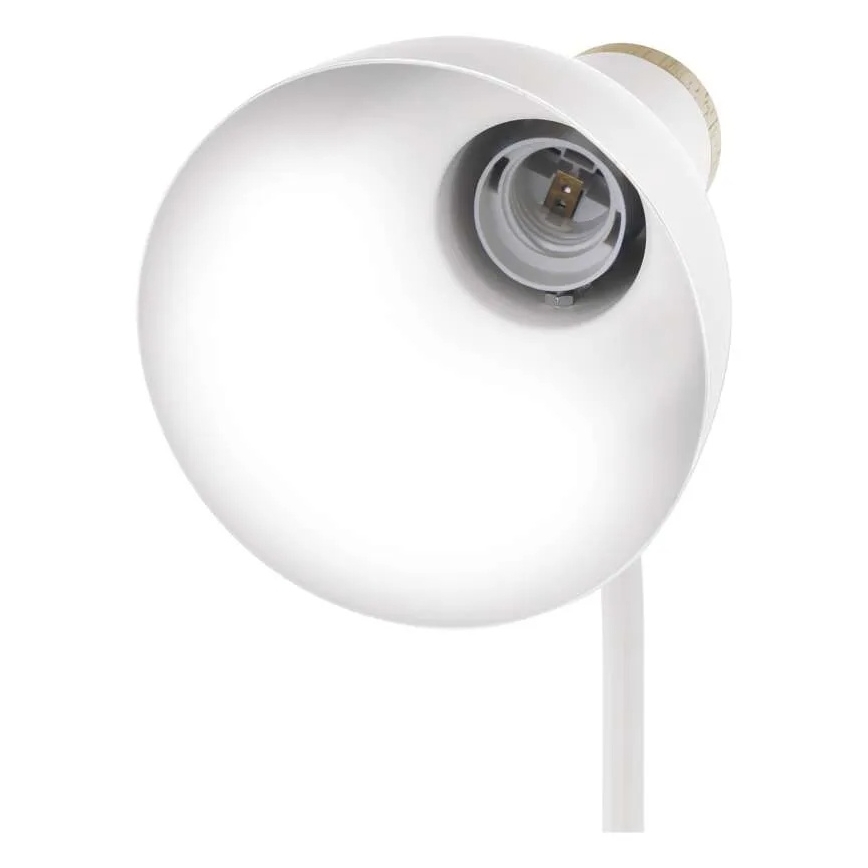 Laualamp POPPY 1xE27/25W/230V valge