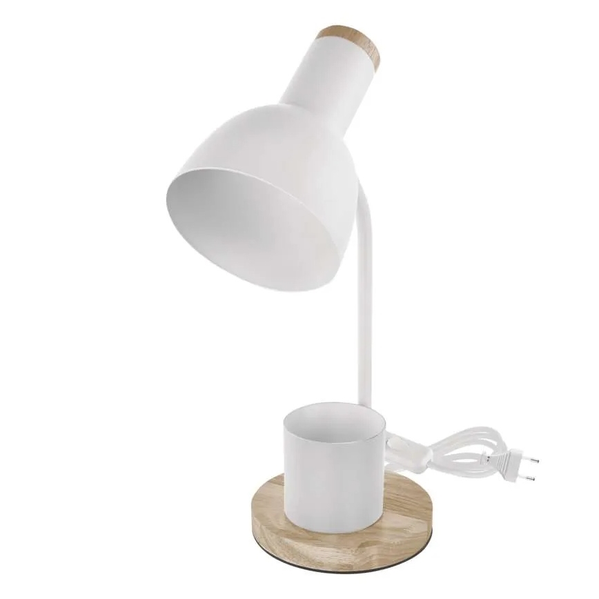 Laualamp POPPY 1xE27/25W/230V valge
