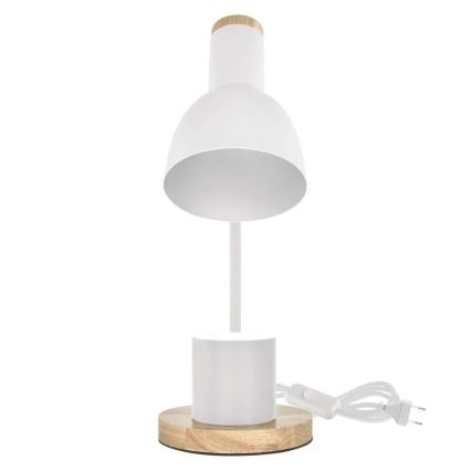 Laualamp POPPY 1xE27/25W/230V valge