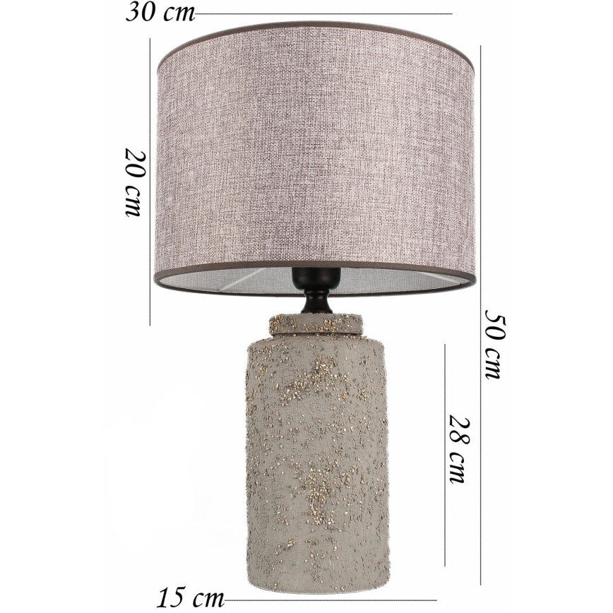 Laualamp RAMZES 1xE27/40W/230V hall