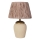 Laualamp RAMZES 1xE27/40W/230V kreemjas/pruun