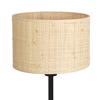 Laualamp RATTAN 1xE27/60W/230V diameeter 25 cm punutud