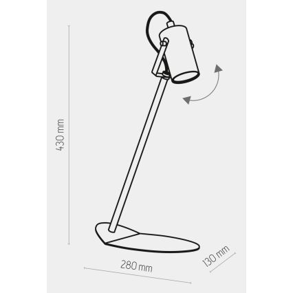 Laualamp REDO 1xGU10/10W/230V must