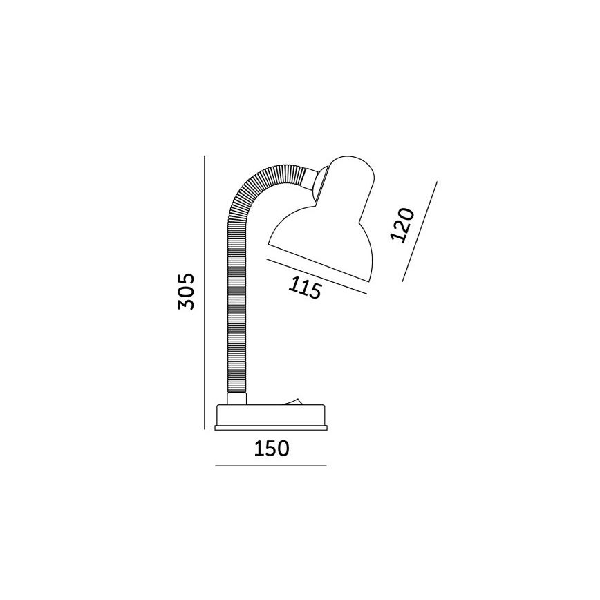 Laualamp SMIESZEK 1xE27/40W/230V roosa