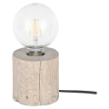 Laualamp TRABO 1xE27/25W/230V mänd