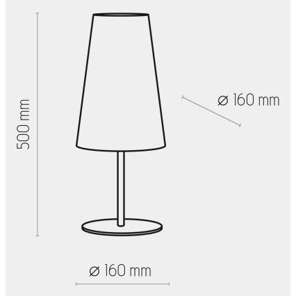 Laualamp UMBRELLA 1xE27/15W/230V hall