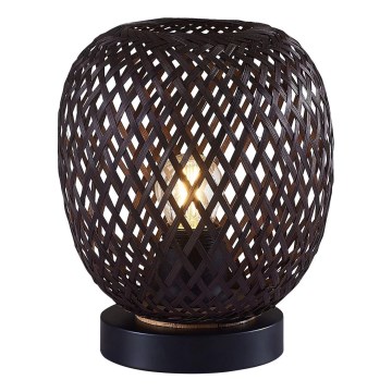 Laualamp ZANZIBAR 1xE27/20W/230V d. 18 cm bambus