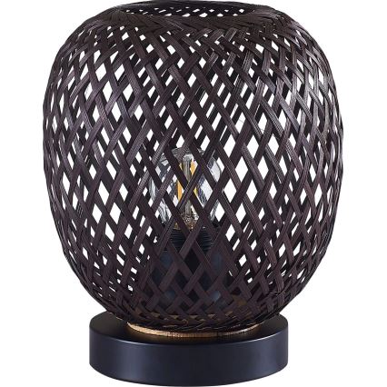 Laualamp ZANZIBAR 1xE27/20W/230V d. 18 cm bambus