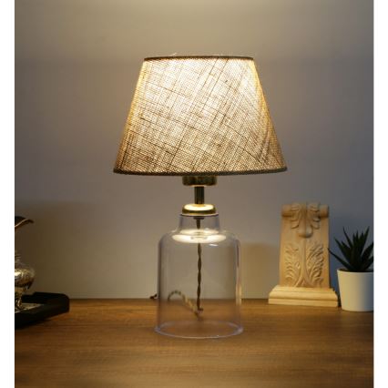 Lauavalgusti AYD 1xE27/40W/230V pruun/selge