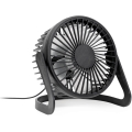 Lauaventilaator USB d. 15 cm must