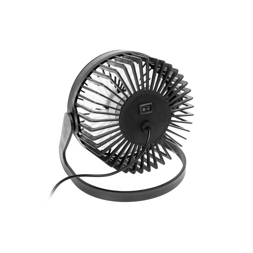Lauaventilaator USB d. 15 cm must