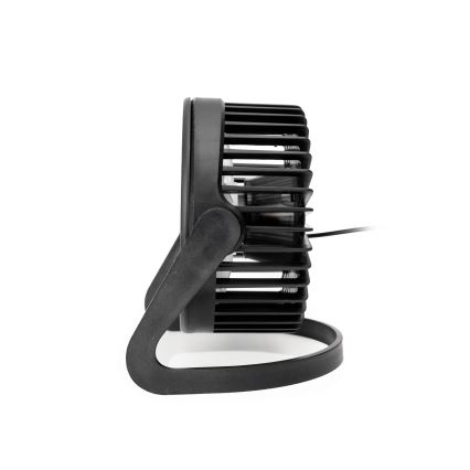 Lauaventilaator USB d. 15 cm must