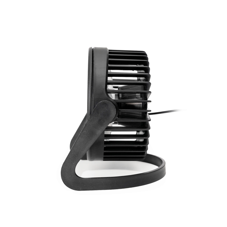 Lauaventilaator USB d. 15 cm must