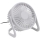 Lauaventilaator USB d. 15 cm valge