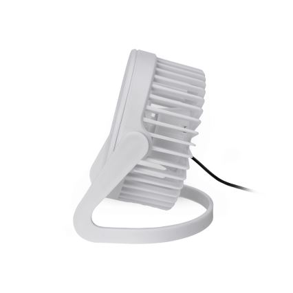 Lauaventilaator USB d. 15 cm valge
