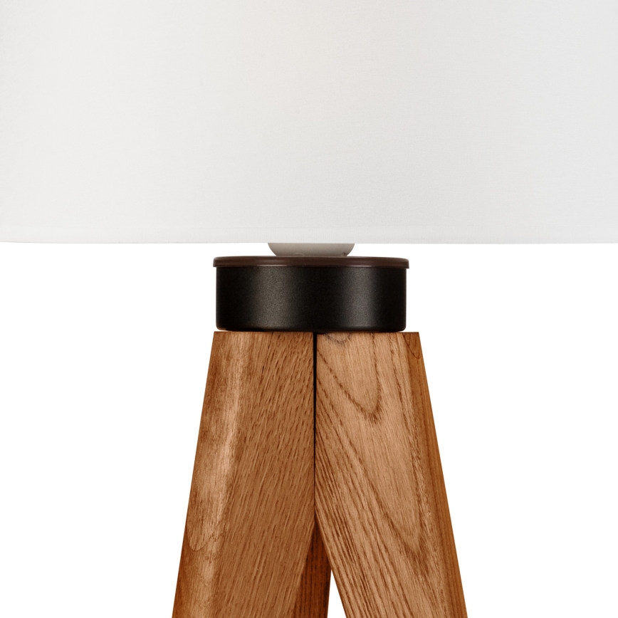 Laualamp AIDA 1xE27/60W/230V tammepuu