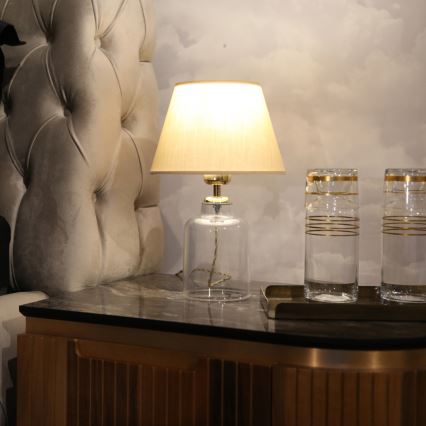 Laud lamp AYD 1xE27/40W/230V beež/selge